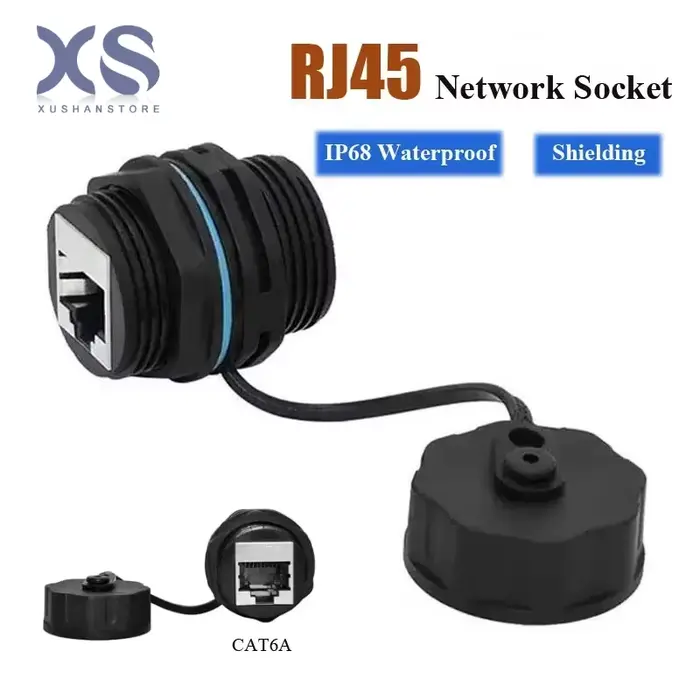 Connecteur RJ45 étanche IP68