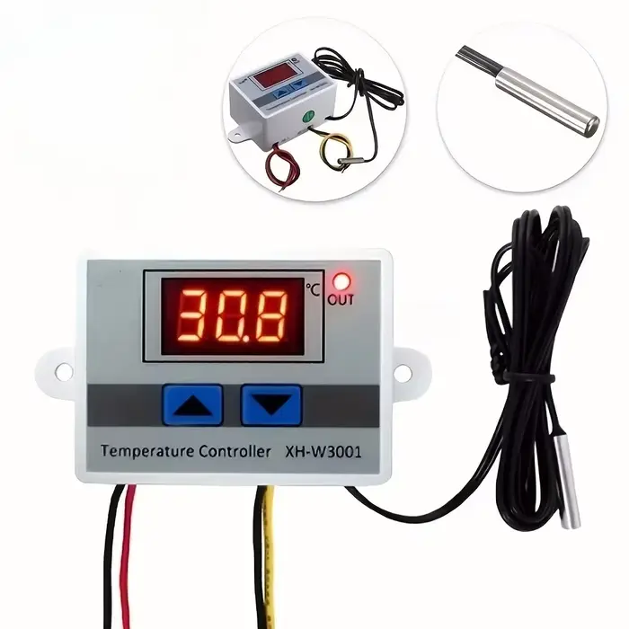W3001 contrôle numérique température micro-ordinateur Thermostat interrupteur thermomètre nouveau th