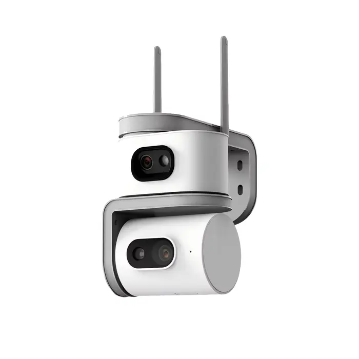 Caméra Dôme IP PTZ Sans Fil 6MP Cam380 APP Double Objectif, Détection Humanoïde IA Couleur Intégrale