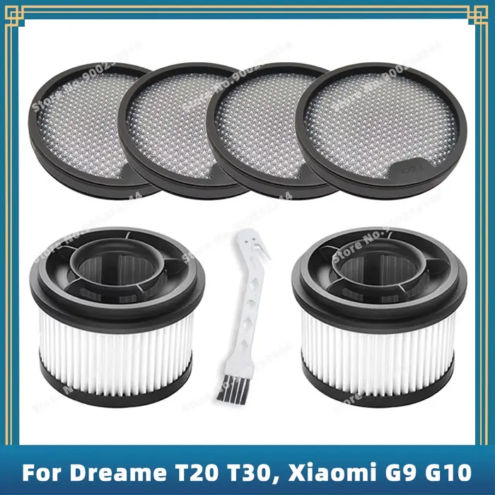 Compatible pour Dreame T10, T20, T20 Pro, T30, T30 Neo, R10, R10 Pro, R20, Xiaomi G9 G10, pièces et 