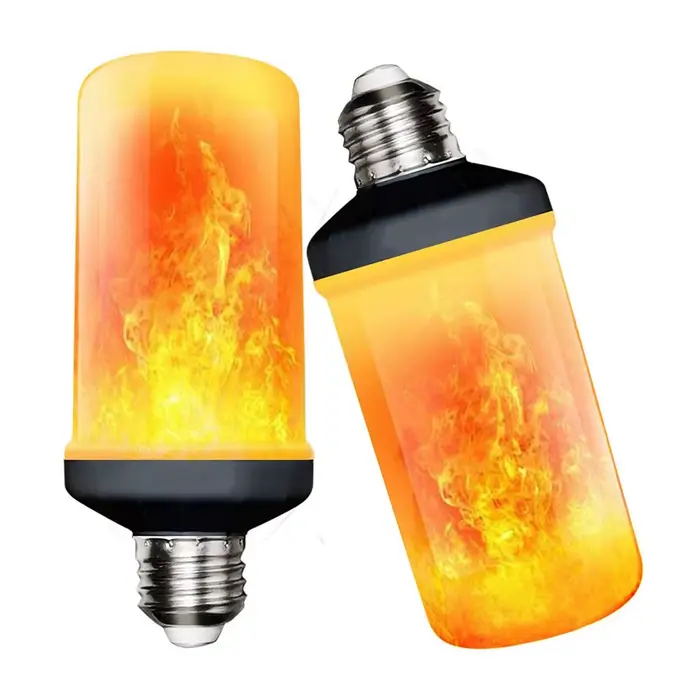 Ampoule LED effet de flamme E27 E14 12W multiple modes pour décoration maison bar hôtel restaurant fête occassions spéciales