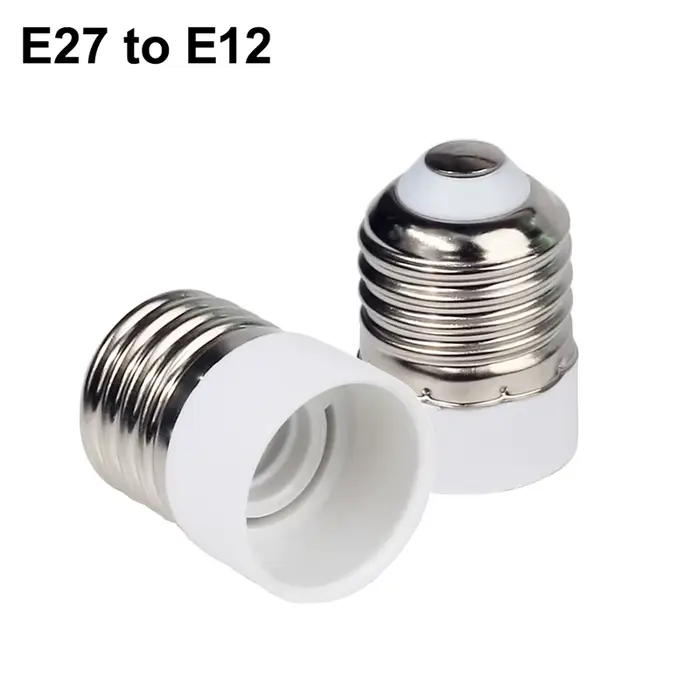Convertisseur d'ampoule E27 mâle à E12 E14 E40 B22 MR16 G4 G9 GU10 femelle, douille d'ampoule pour é