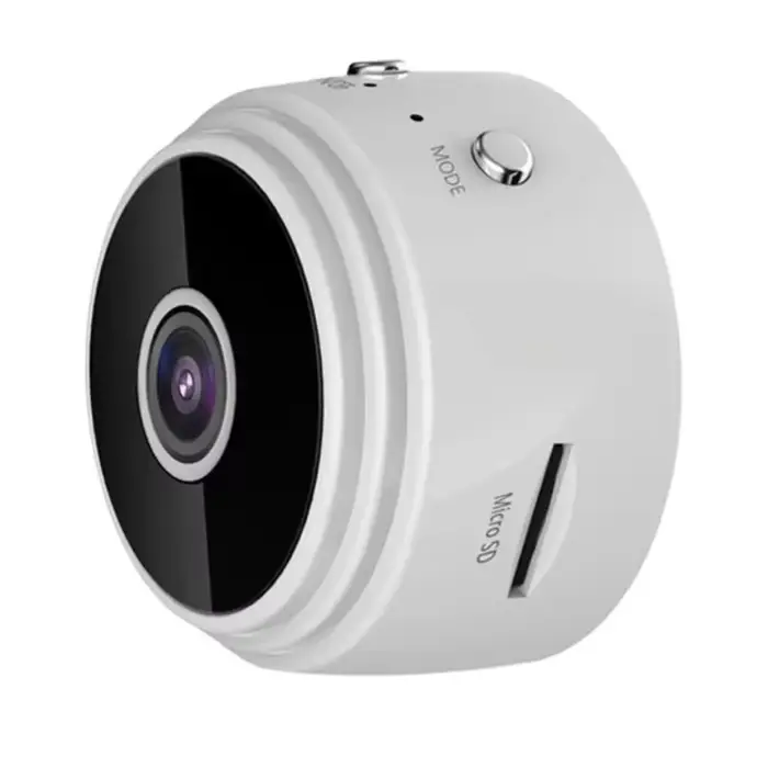 Mini Caméra de permission A9 WiFi HD 720p, Dispositif de Sécurité Domestique Sans Fil, avec Vision N