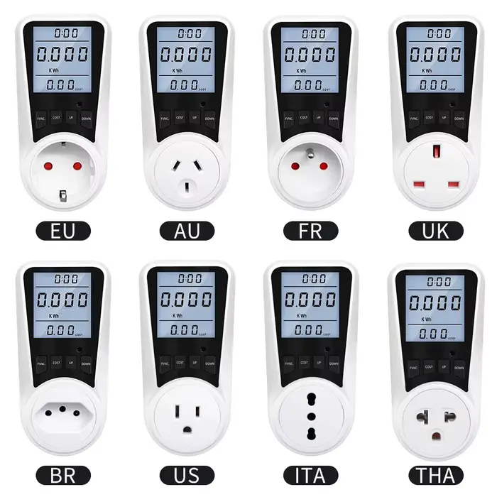 Wattmètre numérique 220V AC EU