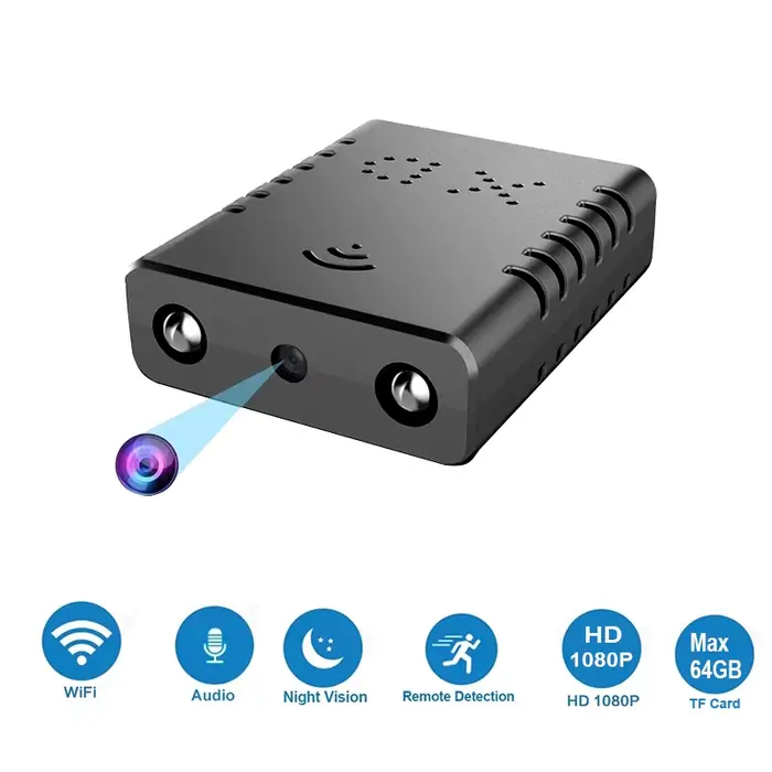 Full HD 1080p Mini caméra secrète XD caméra de Vision nocturne IR-CUT caméra de sécurité à domicile 