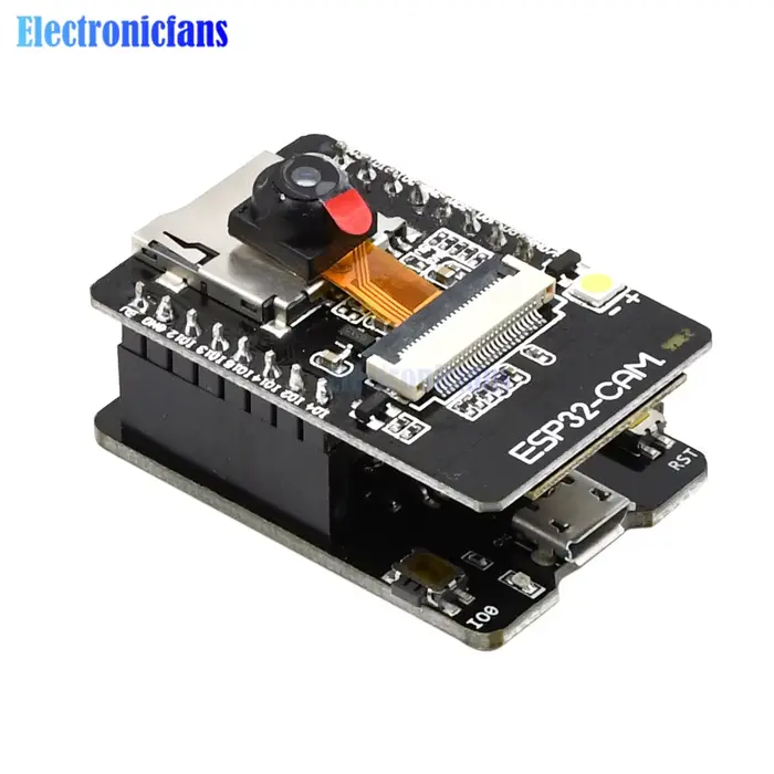 Carte de développement WiFi Bluetooth ESP32-CAM-MB, prise en charge technique de la caméra OV2640, p