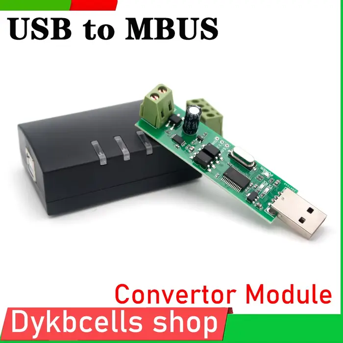 Convertisseur USB vers MBUS Master pour Smart coContrôle, compteur d'eau et sécurité domestique occasionnelle amélioration de la maison connectée