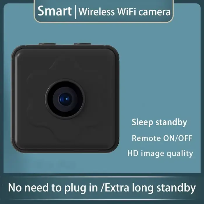 Mini caméra sans fil WiFi moniteur à distance caméra minuscule caméra IP domestique pas besoin de br