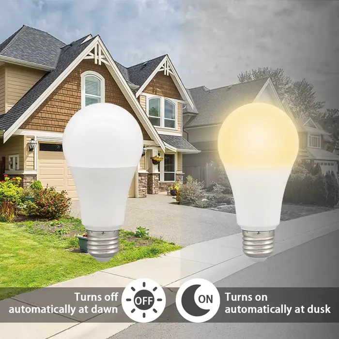 Ampoule Led avec capteur de lumière