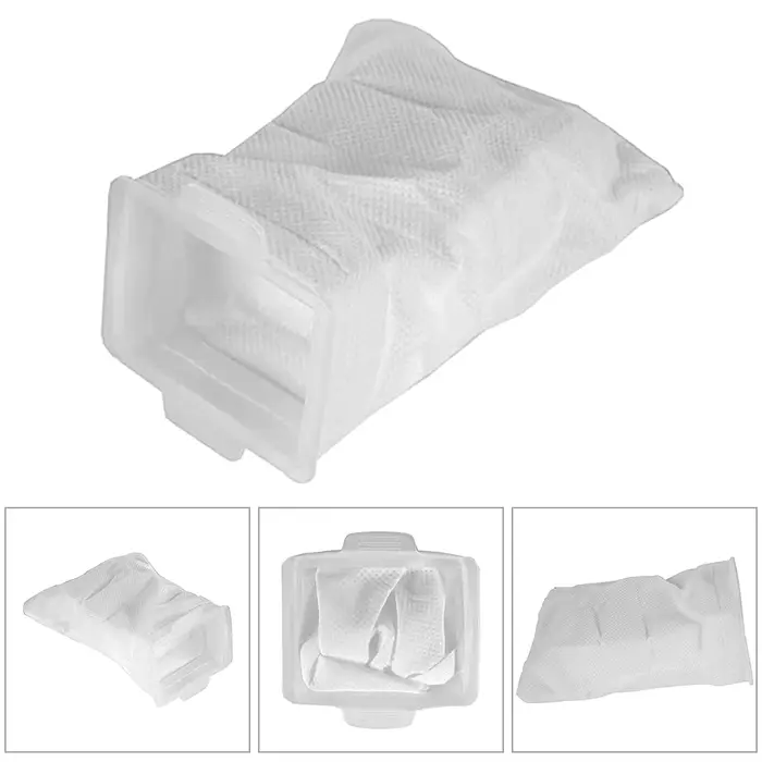 Sac à poussière lavable 166084 -9 pièces pour Makita DCL182 CL102/104/106/107 sac à poussière non ti