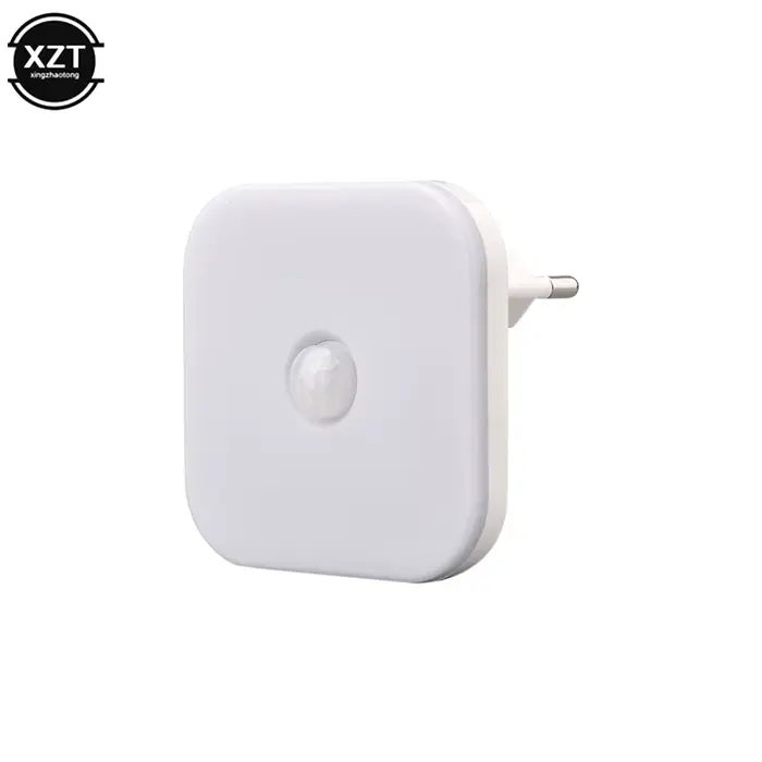 LED veilleuse US/EU Plug In capteur de mouvement intelligent lumière de nuit pour enfants lampe de n