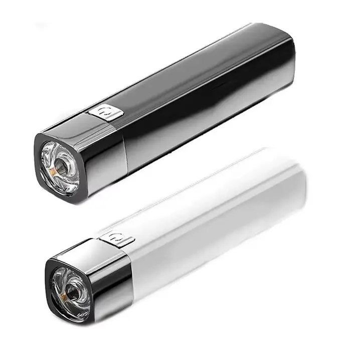 Mini Lampe de Poche Portable 2 en 1 Ultra Lumineuse G3 DulLED, Éclairage d'Extérieur, Power Bank, av