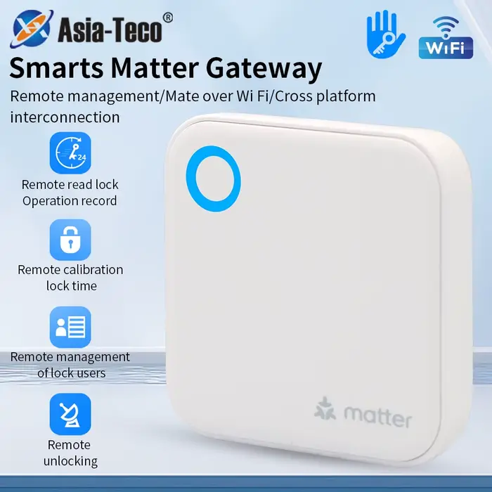 Passerelle intelligente G6 TTLOCK APP passerelle Bluetooth intelligente 2.4G Wifi connexion sans fil