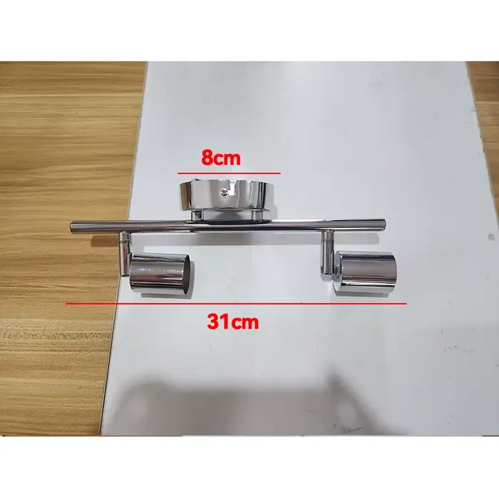 Plafond de cuisine rotatif Angle réglable GU10 ampoule LED lampe de Bar vitrine appliques murales sa