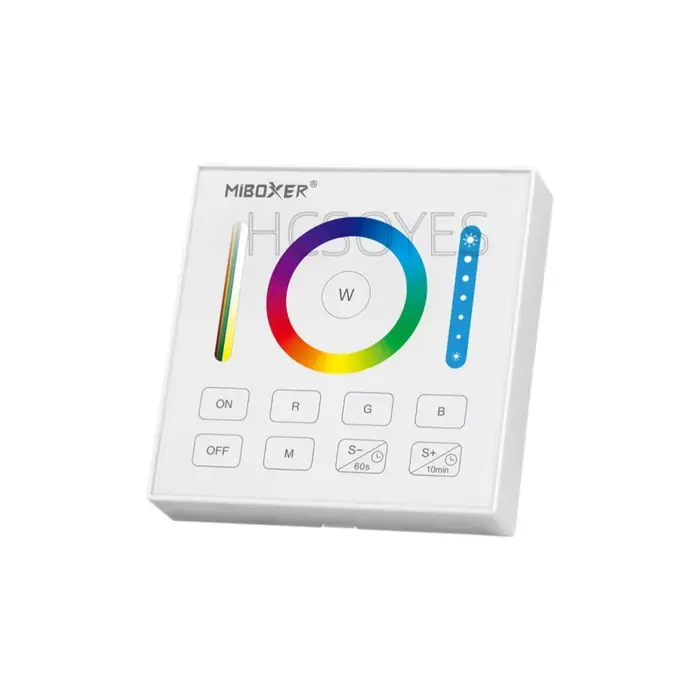 MIBOXER B0 B1 B2 B3 B4 B5 B8 panneau à distance RGB + CCT 2.4GHZ 4 zones 8 zones WIFI sans fil tacti