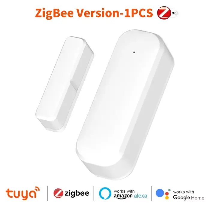 ZigBee 3.0 capteur de porte fenêtre alarme de sécurité à domicile intelligente détecteur de Contact 