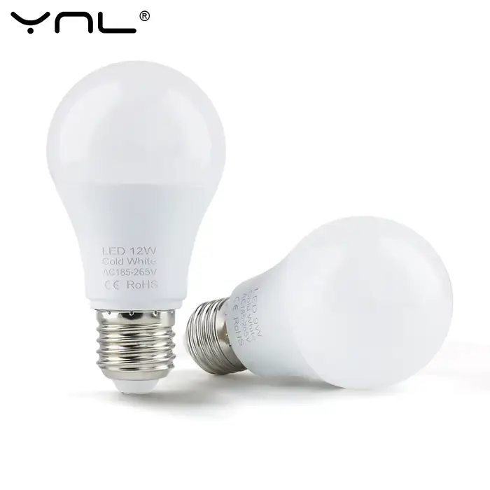 3W 6W 9W 12W 15W 18W LED ampoule lampes E27 Lampada LED ampoule AC 220V-240V Smart IC haute luminosi