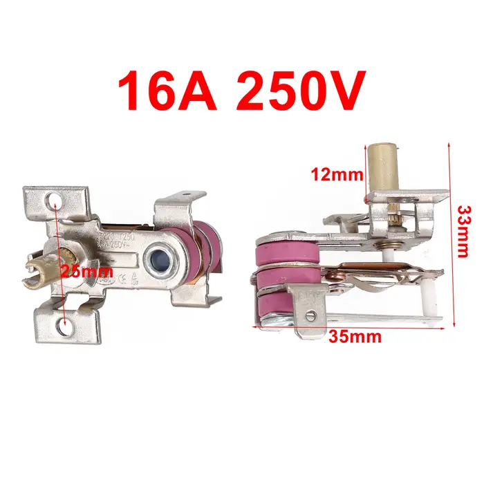 Thermostat bimétallique de chauffage