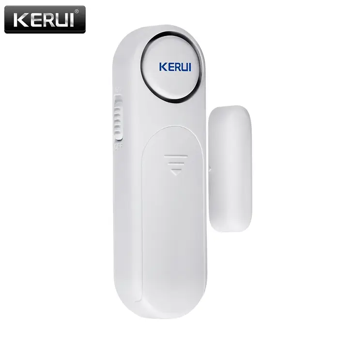 KERUI D121-Capteur magnétique sans fil pour porte et fenêtre, système d'alarme de sécurité domestiqu