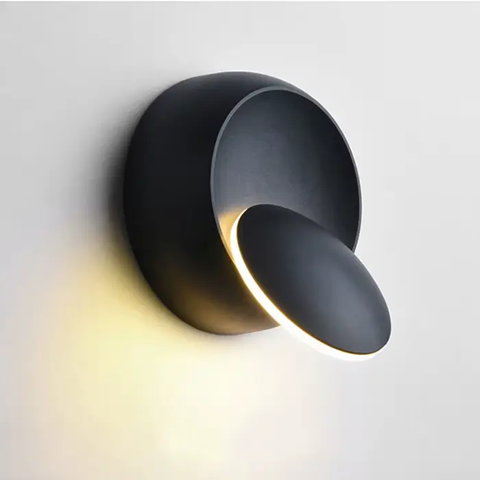 5W LED lampes murales modernes 350 degrés rotatif lampe appliques murales utilisation pour salon cha