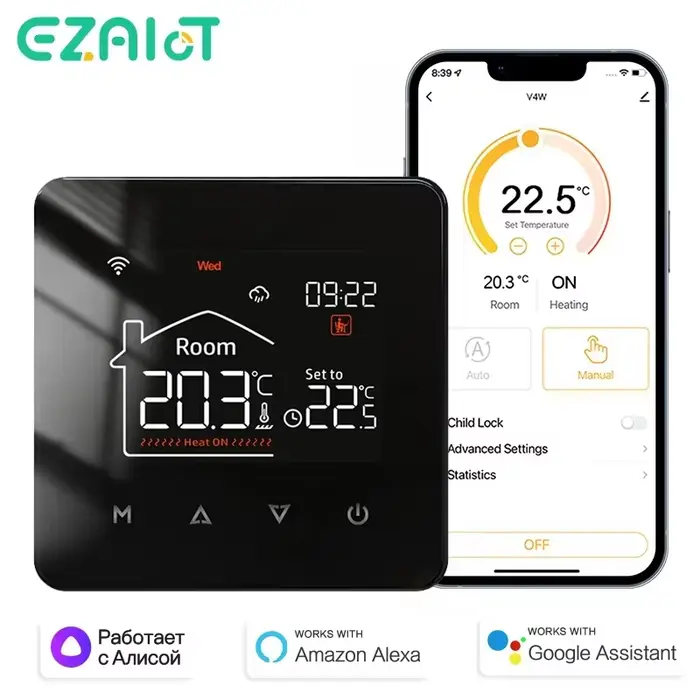 Tuya – Thermostat pour maison intelligente