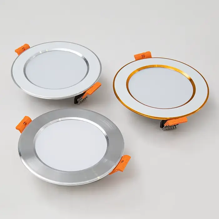 Dimmable 10 pièces LED Downlight 220V 110V 3 couleurs gradation 5W 7W 9W 12W 15W encastré dans LED p