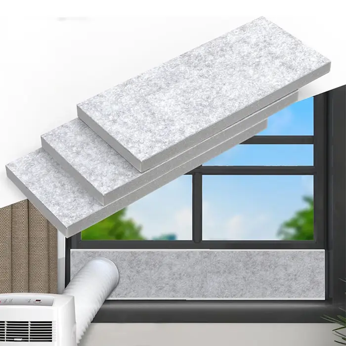 Panneaux en mousse isolés pour Kit de joint de fenêtre AC Portable