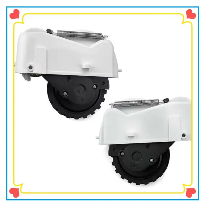 Qihoo-Roue de rechange pour aspirateur robot Dock 360, pièces de rechange d'origine, accessoires de 