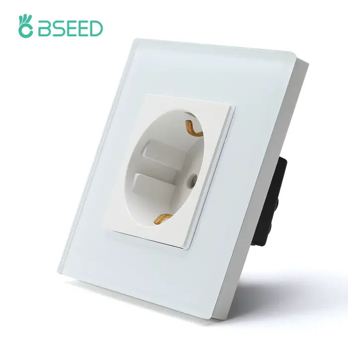 BSEED 1/2/3 boutons interrupteur de lumière tactile 1 voie interrupteur à capteur Simple type-c pris