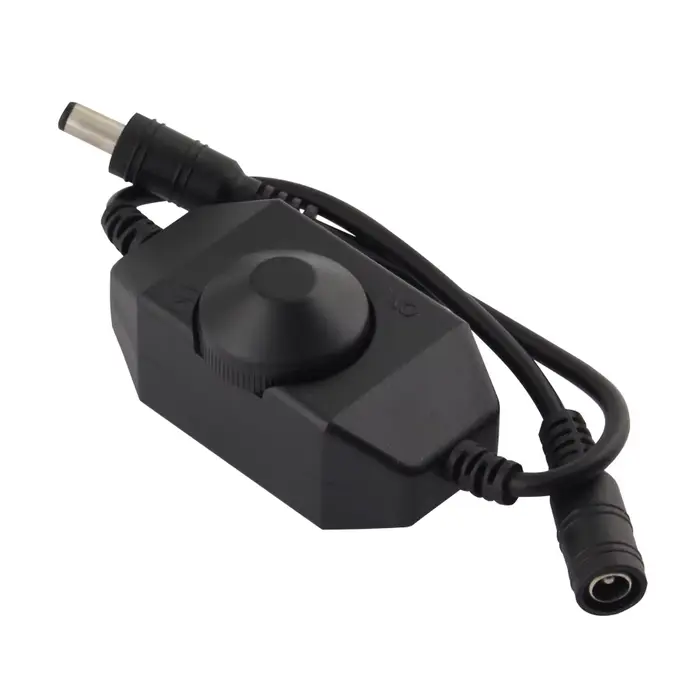 Variateur LED 12V 24V, luminosité réglable, régulateur d'intensité lumineuse, contrôleur LED pour 28