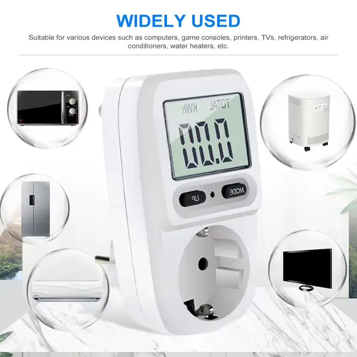 Compteur de puissance électrique 220V
