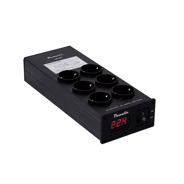 Pawalle LB60 EU filtre d'alimentation protection contre la foudre et prise