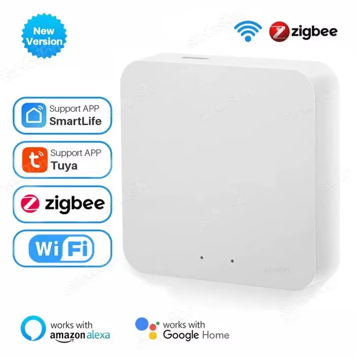 Tuya Zigbee 3.0 Hub passerelle maison intelligente pont sans fil application Smart Life télécommande