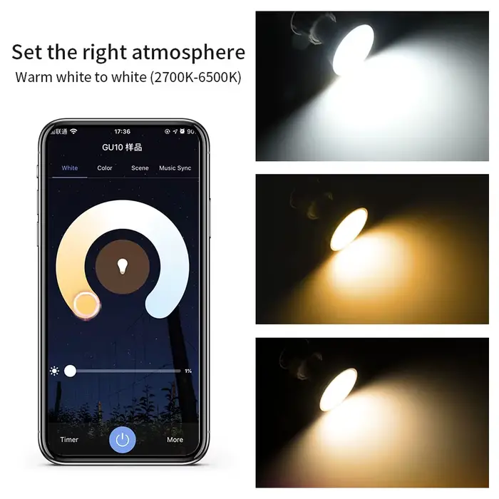 Ampoule Led Wifi GU10 Tuya Smart Life
