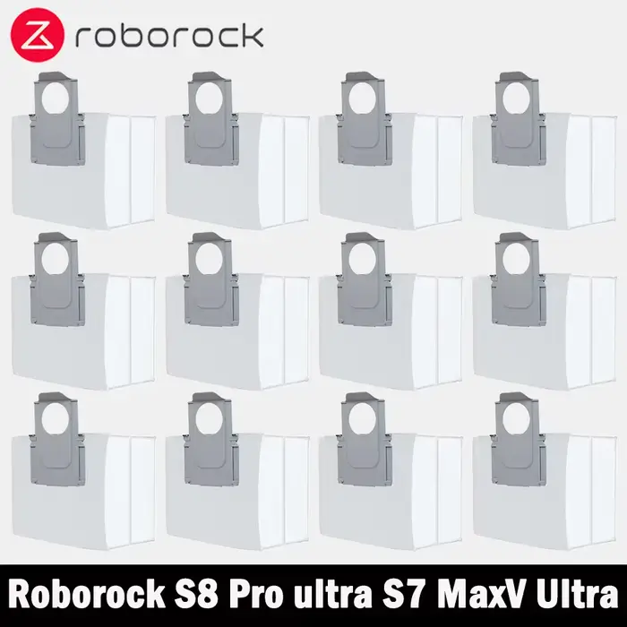 Remplacement du sac à poussière Roborock S8 + / S8 Pro Ultra / S7 MaxV Ultra / S7 Pro Ultra / Q7 Max