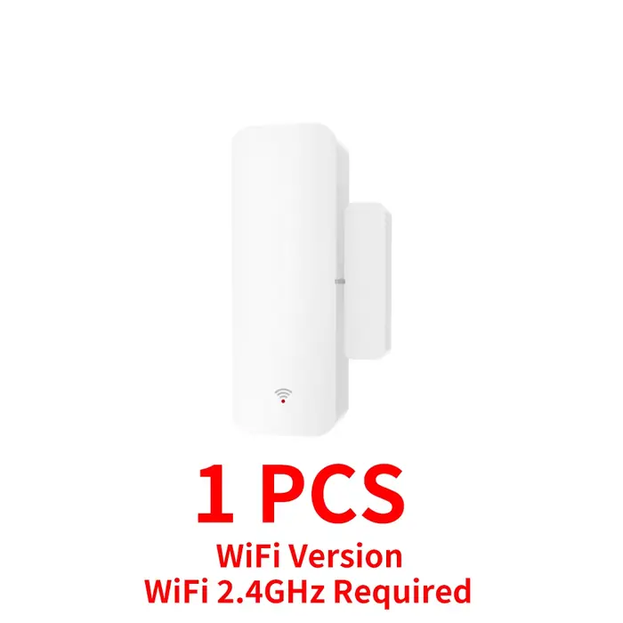 Tuya WiFi Zigbee capteur de porte capteur de Contact détecteur ouvert fermé alarme de maison intelli