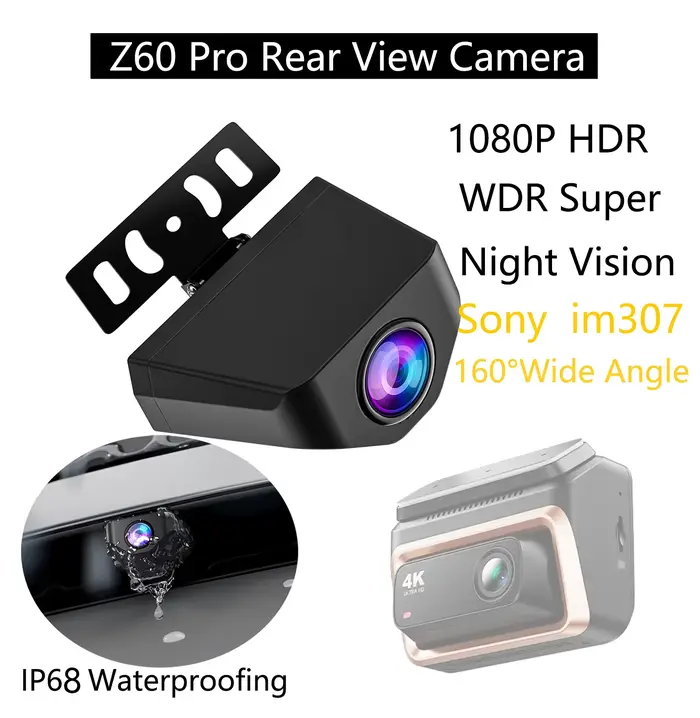 Pour DDPAI Z60 Pro 4K caméra de tableau de bord améliorée WDR