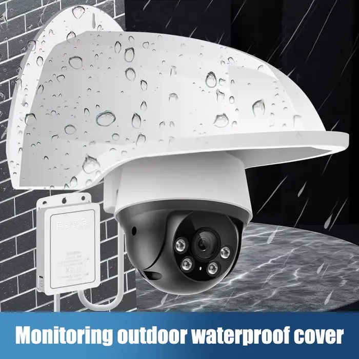 Bouclier universel de couverture de caméra d'ombre de pluie de soleil pour la caméra extérieure de d