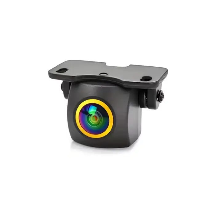 Caméra de recul pour voiture AHD 720P, avec objectif Fisheye grand Angle, Vision nocturne, surveilla