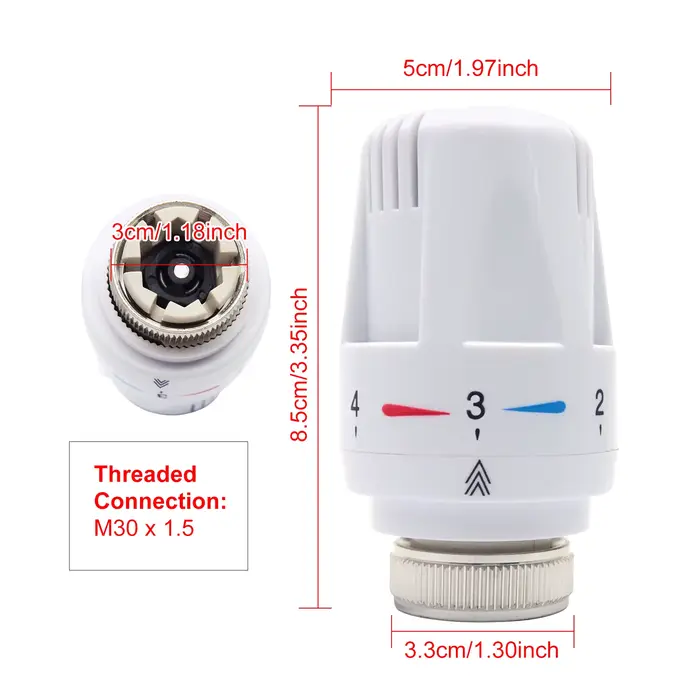 Vanne thermostatique automatique
