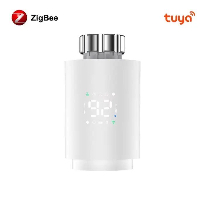 Thermostat ZigBee pour radiateur, actionneur intelligent TRV, vanne thermostatique, contrôleur de te