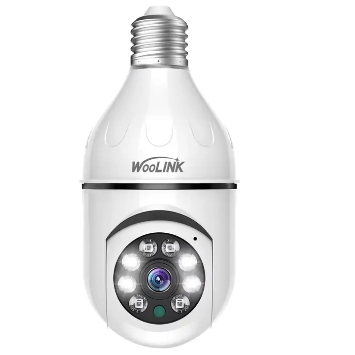 Caméra ampoule sans fil Wifi E27 caméra ampoule 360 degrés WiFi caméra de sécurité couleur haute déf
