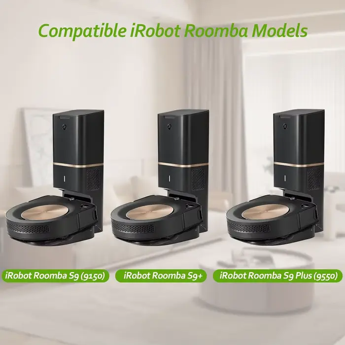 Brosse à rouleau en caoutchouc pour aspirateur iRobot Roomba S9 (9150) S9 + S9 Plus (9550) série S, 