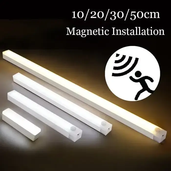 Lampe LED magnétique sans fil avec détecteur de mouvement