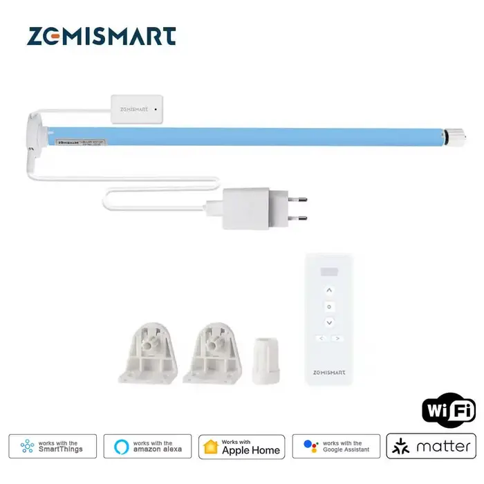 Matter sur WiFi moteur de rideau électrique pour 25mm 28mm Tube stores roulants intelligents moteur 