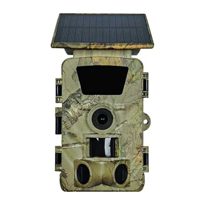 Nouvelle Caméra de Chasse Solaire 2026 4K 5K 60MP WiFi Étanche IP66 Grand Angle Vision Nocturne pour