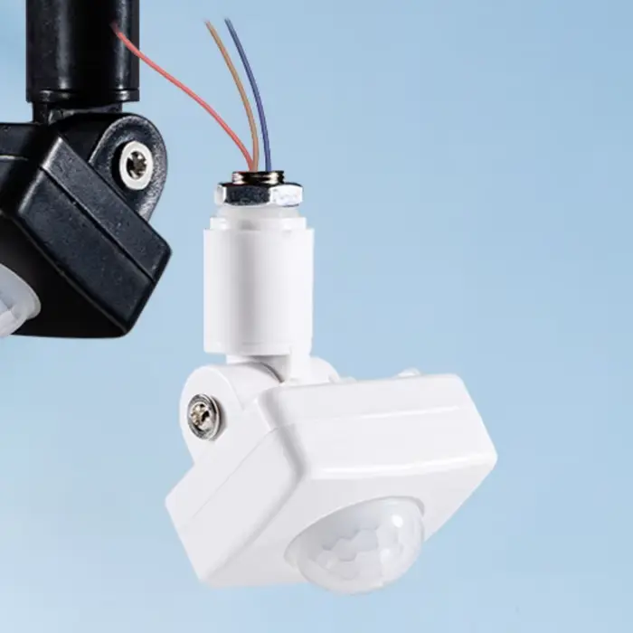 Capteur de mouvement LED 220V 110V, détecteur infrarouge PIR automatique, rotatif à 180 degrés, minu