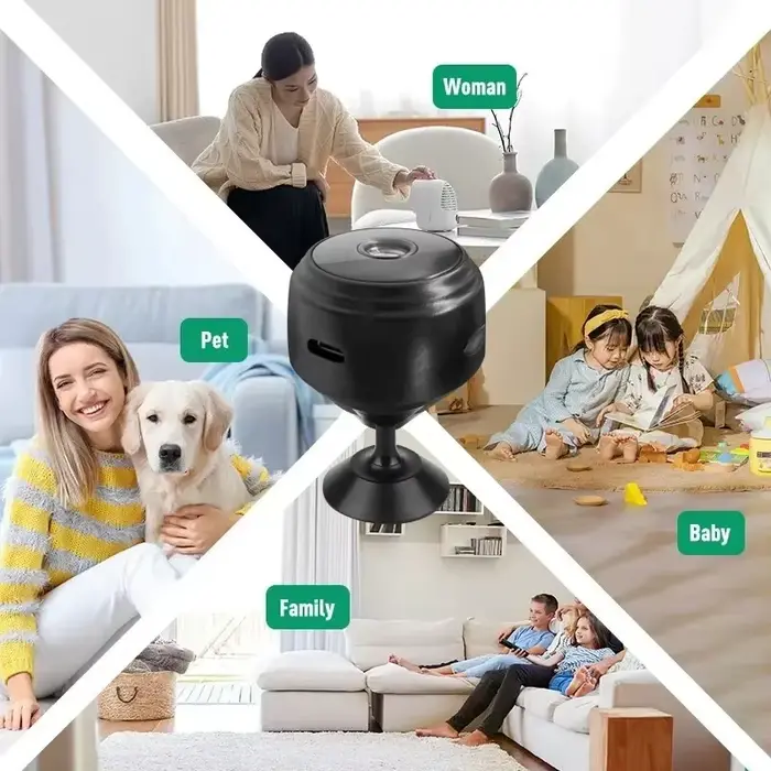 A9 Mini caméras de Surveillance avec Wifi 1080P HD