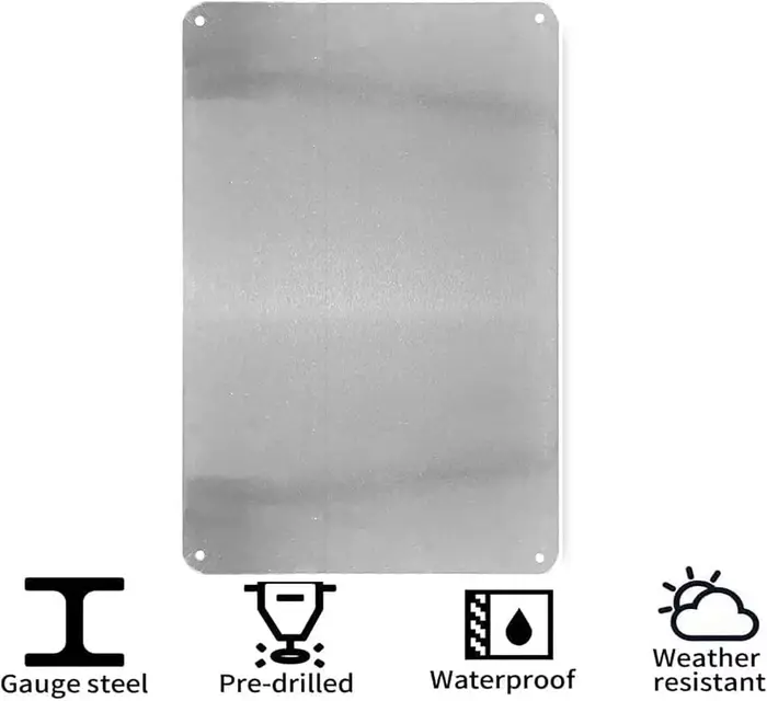 Panneau d'alarme en aluminium blanc avec fonctions anti-intrusion et protection 24/7 pour maison, bureau, bar, restaurant, dortoir, cave de garde, et garage sécurité décoration intérieure