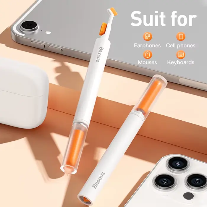 Baseus brosse de nettoyage écouteurs Bluetooth outil de nettoyage Kit de nettoyage pour Airpods Pro 